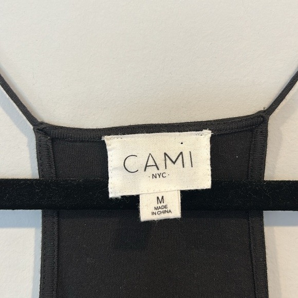 Cami NYC Estella Racerback Black Lace Trim Jumpsuit - Picture 5 of 15